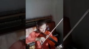 М. Скорик. "Мелодия" (скрипка соло)