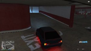GTA 5 ВАЗ 2114 дрифт на парковке на четырке в гта 5,