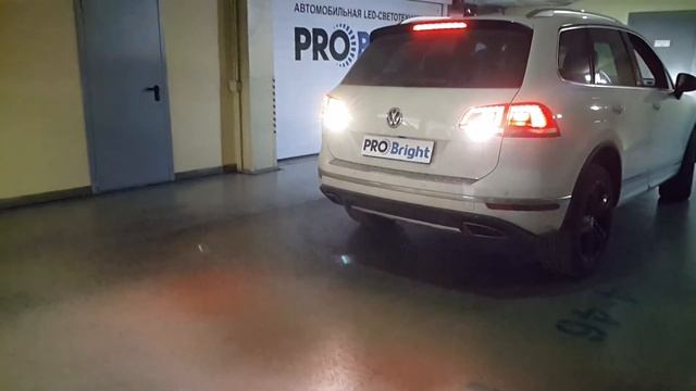 PROBRIGHT RL Tau в VW Touareg 2017 смотреть онлайн