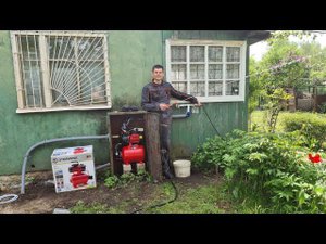 3. Абиссинская скважина под ключ. Подключение насосной станции на дачном участке. Калининград 2024