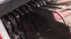 Залипательная работа дробилки