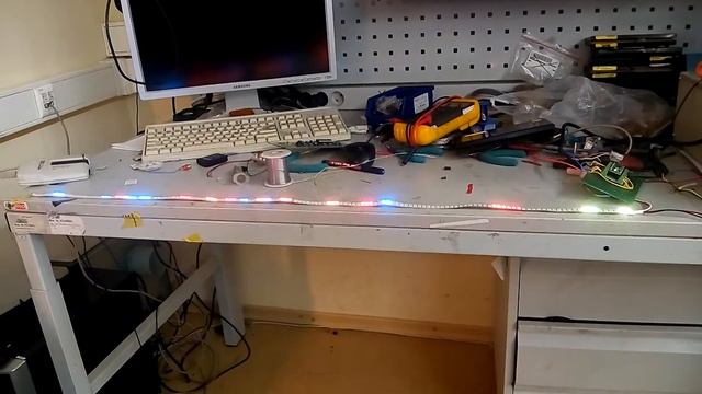 Цветомузыка на Ардуино и светодиодах WS2812b