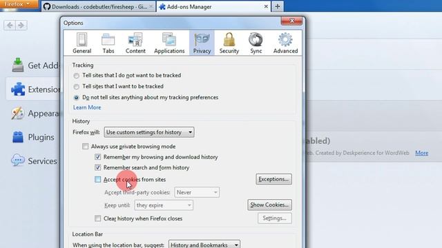 How to enable or disable cookies for websites in Firefox A Step By Step Tutorial смотреть онлайн