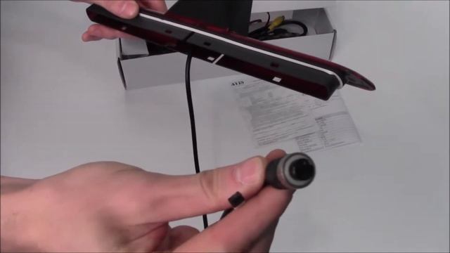 Распаковка камеры заднего вида AVS325CPR (#141) для MERCEDES SPRINTER/ VOLKSWAGEN CRAFTER смотреть онлайн