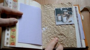 Скрапбукинг. Переделала магазинный альбом. Тревелбук