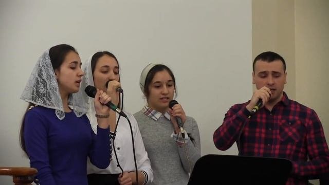 Семейное пение-с.Калпакчи.18.02.18.Эммануил-Баурчи.