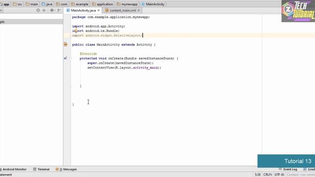 Create Android User Interface Design using JAVA | Design App UI using JAVA | Android Full Course-13