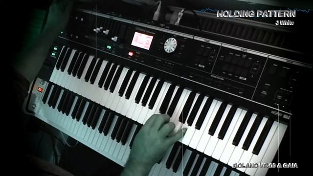 SYNTHESIZER Hammond ORGAN Classic sounds Original Piece HOLDING PATTERN J White Roland VR-09 смотреть онлайн