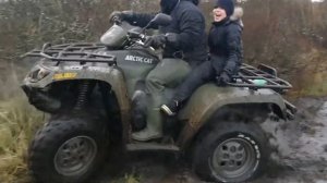 Arctic cat 650cc V2 бездорожье