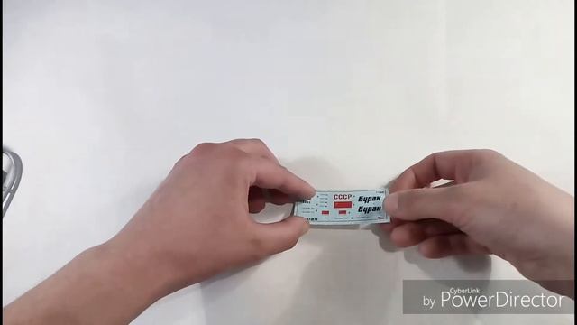 Обзор модели космического корабля "Буран". ARKmodels, 1/144. смотреть онлайн