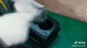 Колонка из канистры