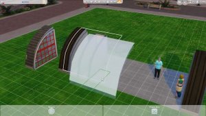 МАГАЗИН одежды в СИМС 4 - Строительство