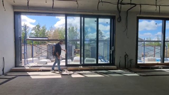 Alutech SL-160. Трехрельсовый теплый алюминиевый портал. смотреть онлайн