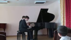 Стравинский Русский танец из балета "Петрушка" фортепианный дуэт MVI 9237