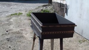 Мангал в гараж. Сапожник с сапогами.