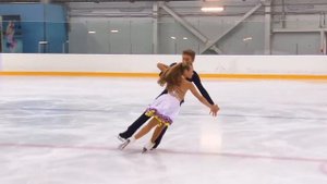 Первенство России в парном катании, танц Танцы на льду, KMC Ритмический танец 10# С  АЛЕКСОВА   И