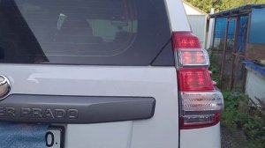 установка на Тойота Ленд Крузер Прадо 150 рестайл задних повторителей поворота