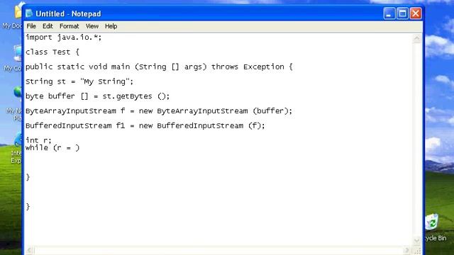 Буферизированные байтовые потоки. Урок 113 смотреть онлайн