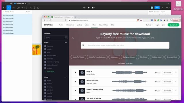 Figma Tutorial: Add audio to Figma animated MP4 video exports