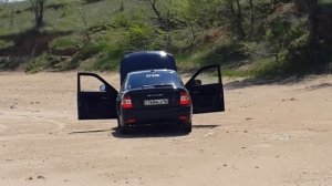 Громкая приора с парой Pride solo mini и ural patriot