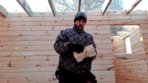 Скрытый электромонтаж в стены из бруса