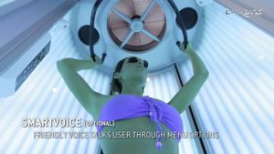 Вертикальный солярий Hapro Luxura V10 www.doktor-sun.ru