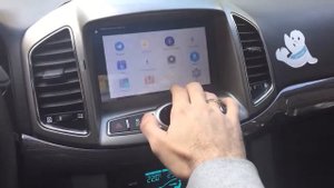 Тест GPS в ГУ Android после правильной смотки лишнего провода
