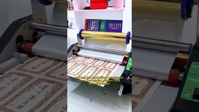 How to get the gold color picture by uv flatbed printer and the uv dtf film? #uvprinter #goldprint