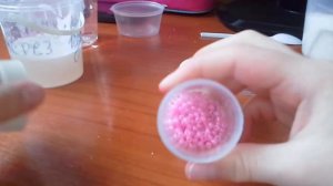 Делаю слайм из жидкого мыла и сахара. Часть 1