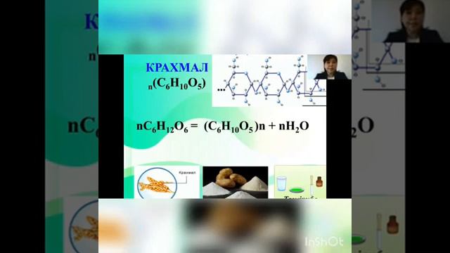 9 сынып. Химия. Көмірсулар смотреть онлайн