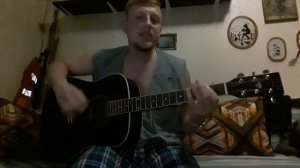 Гражданская оборона, группа ПУТТИ-Красный Марш(разбор для акустической гитары_acoustic guitar cover)