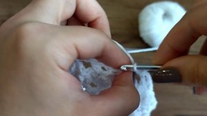 Эффектный ажурный узор крючком.