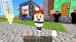 Я НАУЧИЛСЯ ЧИТАТЬ МЫСЛИ ЖИТЕЛЕЙ 24 ЧАСА в МАЙНКРАФТ ! ДЕВУШКА НУБ И ПРО ВИДЕО ТРОЛЛИНГ MINECRAFT