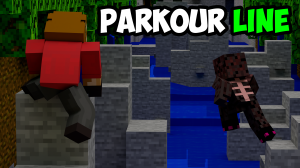 Сигаем по паркурной линии | Parkour Line [1.19.4]