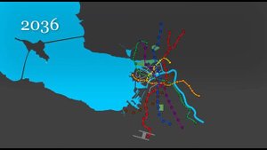 Перcпектива развития Санкт-Петербургского метро до 2055 года