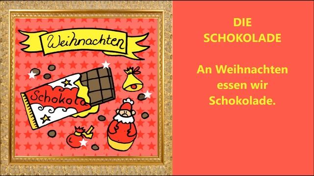 Weihnachten: 24 Sätze auf Deutsch - German for children + beginners: christmas смотреть онлайн