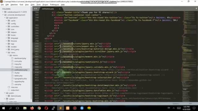 Codeigniter dərsləri #10 - Admin səhifəsi üçün notifications.php public qovluğuna qoşulması ABUNƏ O смотреть онлайн