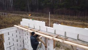 САМЫЕ ЛУЧШИЕ ЛЕСА своими руками и КЛАДКА ФРОНТОНА