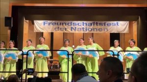 Freundschaftfest der Nationen. Свято дружби націй.