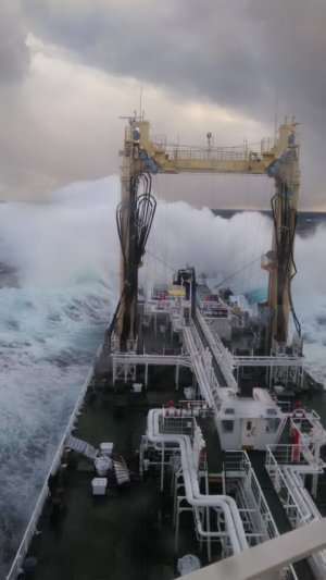 СМТН "Академик Пашин", мореходные испытания.