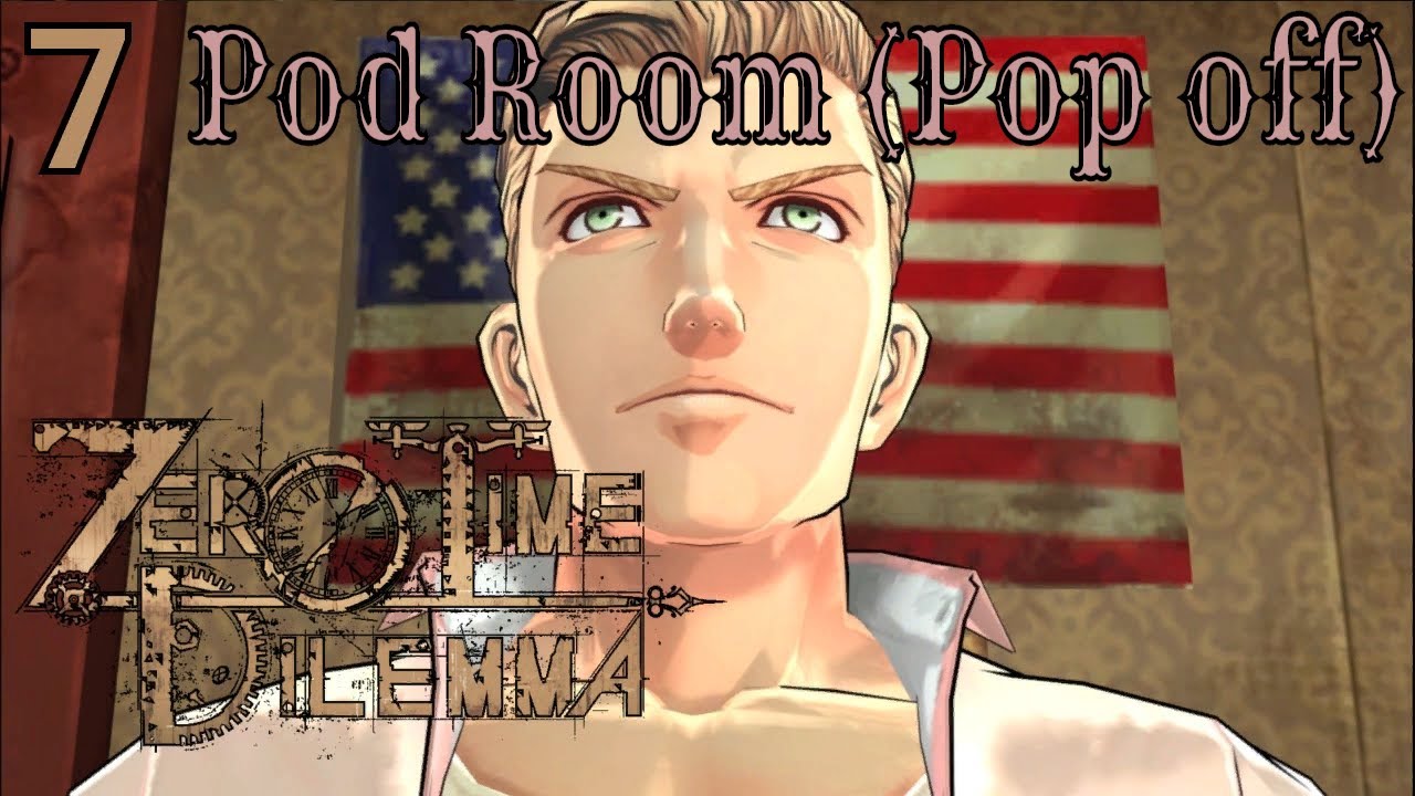 Zero Escape Zero Time Dilemma #7 Pod Room (Pop off). #RitorPlay