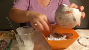 Заготовки ёлочных игрушек. Шары и не только. Мастер класс .