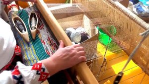 Мастер-класс«Ткачество дорожек на кроснах»