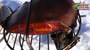 Палтус горячего копчения на зелёном чае в тандыре, Вкуснейшее блюдо из рыбы!