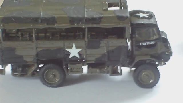 AIRFIX 1/76 WW2 BEDFORD QLD, BEDFORD QLT TRUCK LORRY FINISHED смотреть онлайн