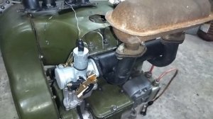 Впускной коллектор двигателя УД-2.Новая версия.