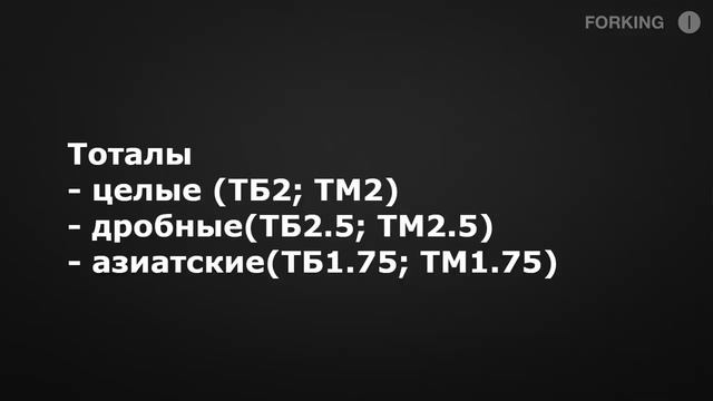 УРОК №2. Виды ставок и их обозначения смотреть онлайн