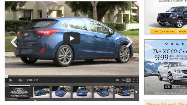 2016 Hyundai Elantra GT Video смотреть онлайн