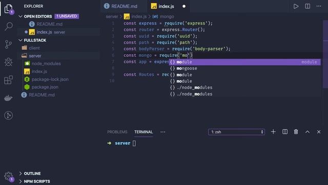 Full Stack App development React Angular/Node JS #03
