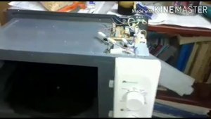 Ремонт дна микроволновки